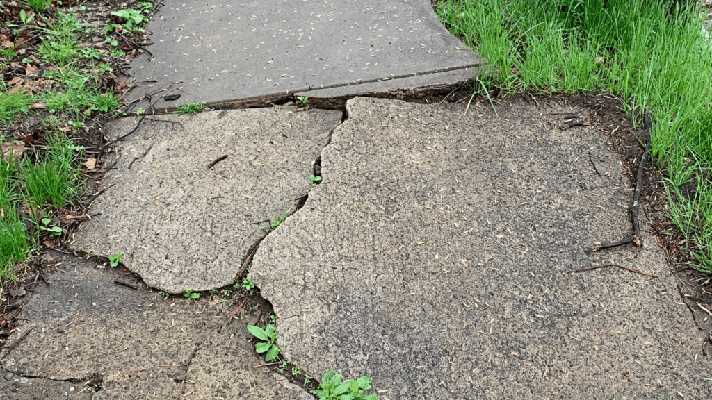Uneven Sidewalk